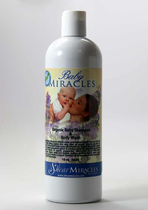 Baby Miracles Body Wash & Shampoo Shear Miracle Organics Dr Adrian MD