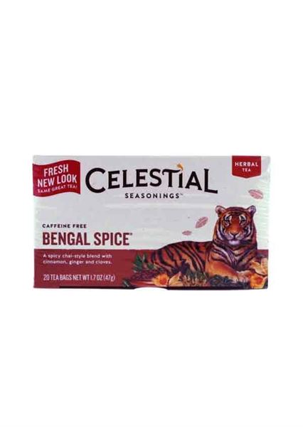 Bengal Spice ,Celestial Seasonings, Bengal Spice, caffeine free tea, chai tea, all natural tea