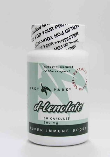 D-lenolate, immune system booster, olive leaf, eliminates toxins, immunity, weak immune system, infections, bacterial infections, east park research