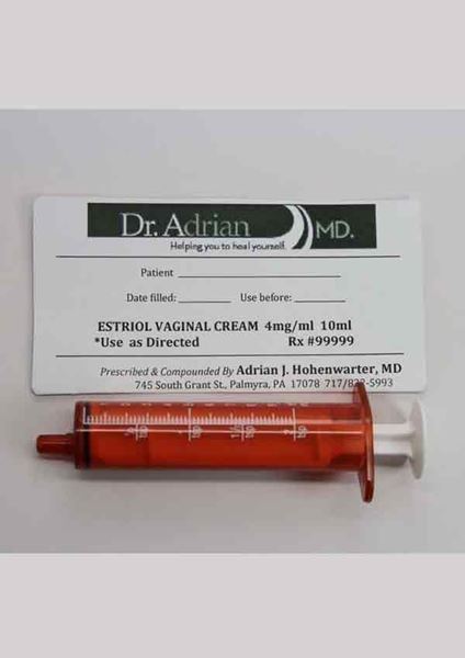 Dr Adrian's Bioidentical Hormone Replacement Therapy, Estriol, hormone cream, bio-identical hormones, bio-identical hormone replacement therapy, bioidentical, vaginal dryness, vaginal atrophy