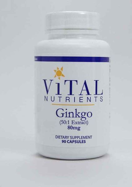 Gingko Extract, Vital Nutrients, blood circulation, mental acuity, mental circulation, helps absentmindedness, memory problems, memory problems associated with aging