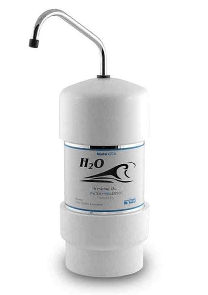 CT4 Countertop Water Filter by H2O and Dr Adrian MD, water filter, H2O International, counter top, water filter system, remove chlorine, remove lead