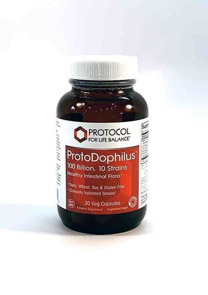 ProtoDophilus 100 Billion Capsules, Protocol for Life, Probiotics, gastrointestinal, good bacteria, immune support, reduce gas, bloating, digestion