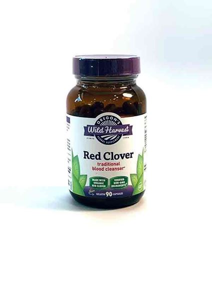 Red Clover used in cancer prevention by Wild Harvest and Dr Adrian, Red Clover, Organic, Wild Harvest, Isoflavones, anti cancer