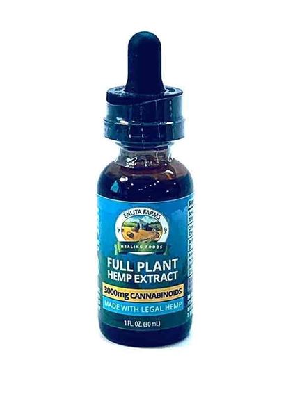 CBD Oil 3000mg Hemp Oil Extracts by Enlita Farms, non-psychoactiveve