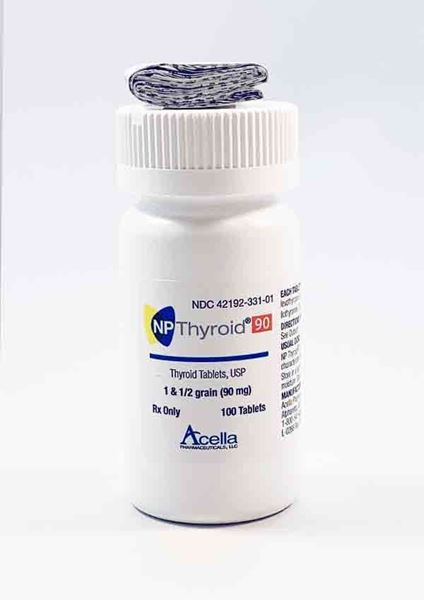 NP Thyroid, NP Thyroid 1 -1/2 grain 90MG, hypothyroidism, T4, T3, hormone replacement, Synthetic hormones, hypothyroid, thyroxine, triiodothyronine, thyroid, thyroid regulation, underactive thyroid, thyroid hormones,