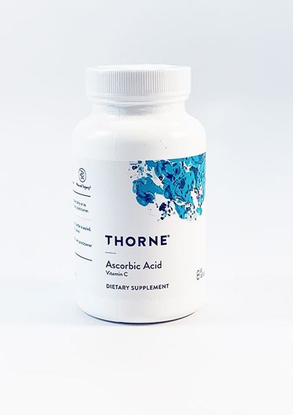 Ascorbic Acid 60 caps, Thorne Research, Vitamin C Supplement - Dr Adrian MD, Immunity