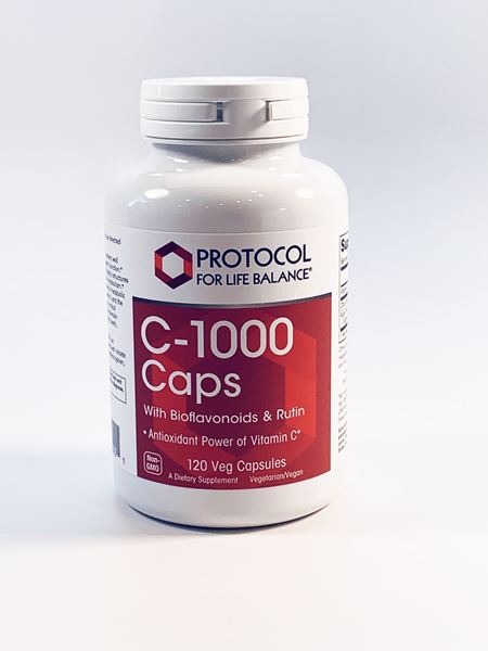 Vitamin C-1000 120 caps, Protocol for Life, Vitamin C Immune Supplement - Dr Adrian MD
