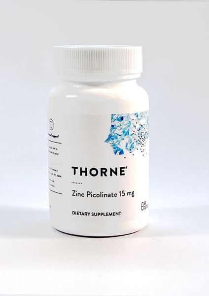 Zinc Picolinate 15mg 60 caps, stress and immune function support, Dr Adrian MD, Thorne Research