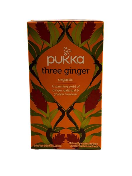 Pukka, Three Ginger Tea, For Healthy alternatives to sugary drinks, Palmyra - Dr Adrian MD, reduce inflammation and blood sugar levels