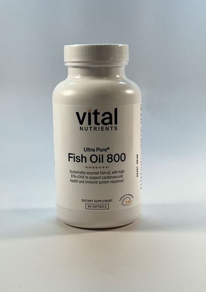 Vital Nutrients, Fish Oil 800, Ultra Pure fish oil, EPA, DHA