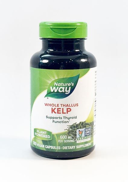 Buy Natures Way Kelp 180 Caps for Thyroid Function Support - Dr Adrian MD, Buy An Alternative Thyroid Supplement