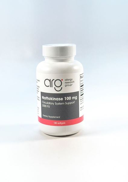 Nattokinase 100 mg by Allergy Research Group, blood clots, cardiovascular support - Dr Adrian MD,Allergy Research Group, Nattokinase, blood clots, healthy heart, circulation, cardiovascular support
