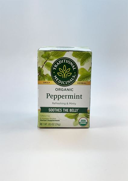 Traditional Medicinals Organic Peppermint Tea ,Traditional Medicinals peppermint tea, organic peppermint tea, herbal peppermint tea, organic herbal tea, caffeine free tea, peppermint leaf tea, natural tea, USDA organic tea, refreshing herbal tea, plant based tea