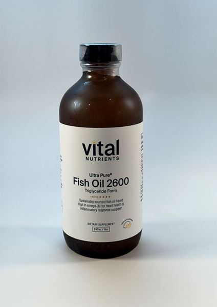 Fish Oil 2600 Liquid, Cardiovascular Support, EPA, DHA - Dr Adrian MD, Ultra Pure, Pharmaceutical Grade