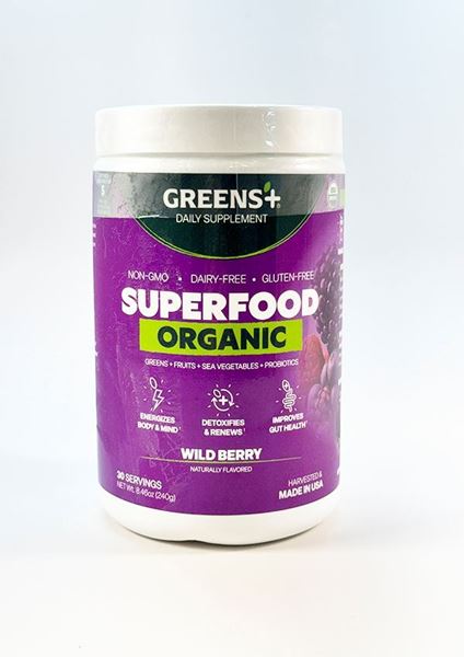 Greens Plus ,Greens Plus, Organic, Superfood, Wild Berry, raw green food, sea vegetables, vegan, gluten free, dairy free, soy free, non GMO, acai, pomegranate