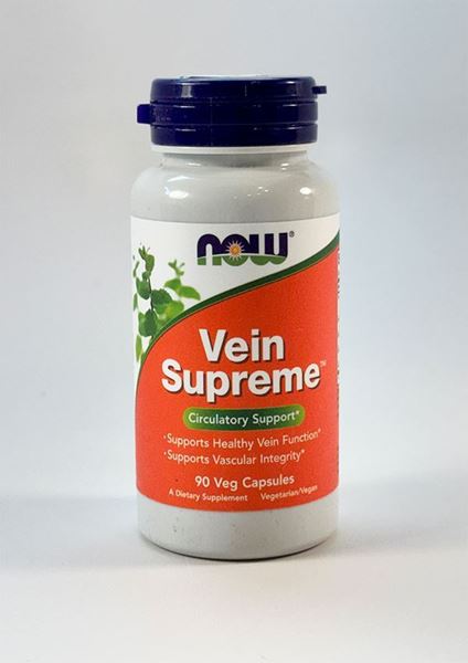 Vein Supreme by NOW Products can help maintain healthy veins ,NOW, Vein Supreme, Veins, vascular health, vascular tone