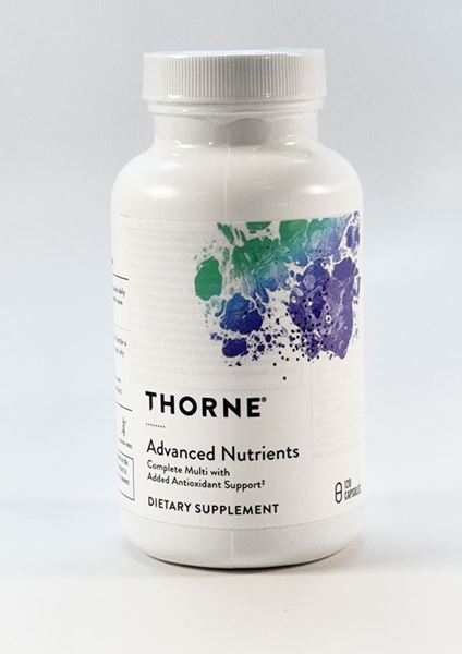 Thorne Research Advanced Nutrients 120 capsules multi vitamin, Dietary Supplement, Multi Vitamin, essential nutrients, health, balanced diet, good health