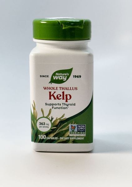 Kelp 100 Capsules, Nature's Way, Thyroid Support