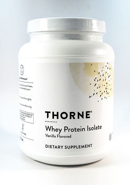 Whey Protein Isolate Vanilla ,Thorne Research, essential amino acids, Bioavailable Protein